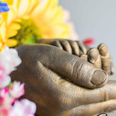 Bodycasting ByFem Handbeeld 3d baby verlies vlindertje rouw tastbare herinnering liefde zoon broertje (4)