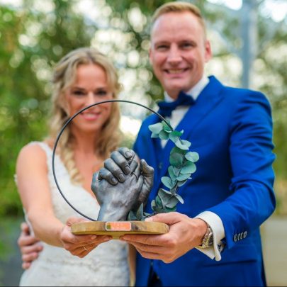 Bodycasting Friesland ByFem 3d handbeeld trouwen liefde geluk gezin tastbare herinnering love