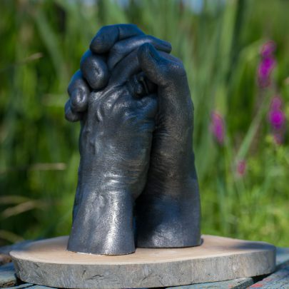 Bodycasting Lifecasting 3d handbeeld Friesland Groningen Drenthe liefde afscheid geluk zwanger baby trouwen