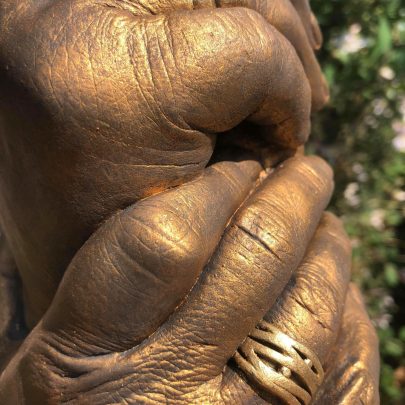 Bodycasting Friesland ByFem lifecasting liefde 3d handbeeld geluk love