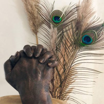 Bodycasting Friesland ByFem Drenthe Groningen Tastbare herinnering Afscheid Rouw Lifecasting Nederland Ziekte ALS Gemis Pijn trots vader en dochter